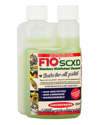 Picture of F10 SCXD Veterinary Disinfectant and Cleanser 200ml