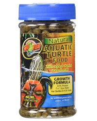 Click to Enlarge Picture of Zoo Med Aquatic Turtle Food Growth 42g