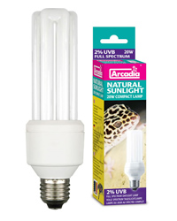 Picture of Arcadia Natural Sunlight Compact Lamp 20W