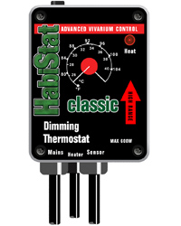Picture of HabiStat HI RANGE Dimming Thermostat 600W Black