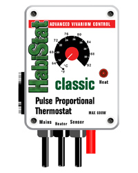 Click to Enlarge Picture of HabiStat Day-Night Pulse Proportional Stat 600W White