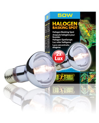 Click to Enlarge Picture of Exo Terra Halogen Basking Spot 50W
