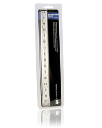 Click to Enlarge Picture of White Python Blue LED Strip END Section