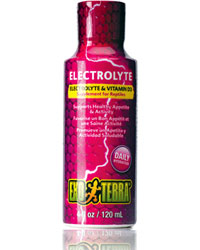 Click to Enlarge Picture of Exo Terra Electrolyte Vitamin D3 Supplement 120ml