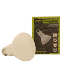Click to Enlarge Picture of Komodo Ceramic Heat Emitter White 200W