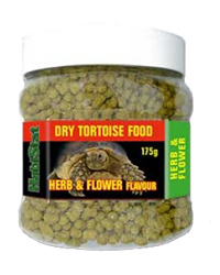 Click to Enlarge Picture of HabiStat Dry Tortoise Food Herb and Flower 175g