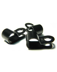 Picture of MistKing Quarter Inch Tubing Clips and Screws 10 Pack 