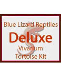 Picture of Blue Lizard Tortoise Starter Kit Deluxe Vivarium