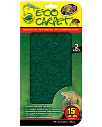 Picture of Zoo Med Eco Carpet 15 Gallon 30 x 61 cm - 2 Pack