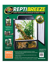 Picture of Zoo Med ReptiBreeze Screen Cage 40 x 40 x 50 cm