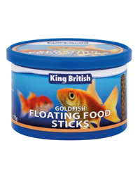 Picture of King British Goldfish Floating Food Sticks 75g