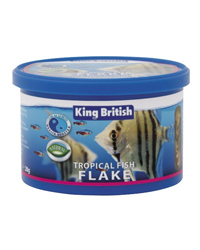 Picture of King British Tropical Fish Flake 28g