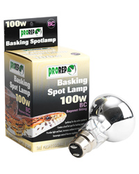 Picture of ProRep Basking Spot Lamp 100W Bayonet