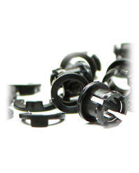 Click to Enlarge Picture of MistKing Quarter Inch Collets and Locks Pack of 10