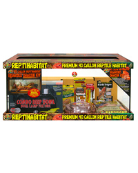 Click to Enlarge Picture of Zoo Med ReptiHabitat 40 Gallon Bearded Dragon Kit