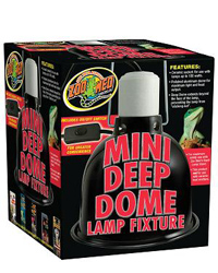 Picture of Zoo Med Mini Deep Dome Fixture 14cm