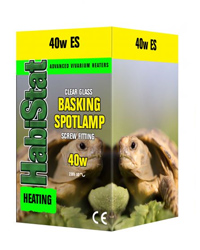 Click to Enlarge Picture of HabiStat Basking Spotlamp 40W Screw