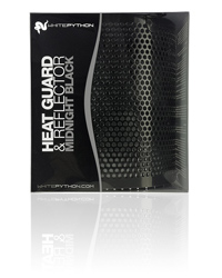 Picture of White Python Heat Guard and Reflector Midnight Black