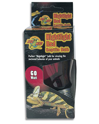 Picture of Zoo Med Nightlight Red Reptile Bulb 60W ES