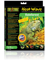 Click to Enlarge Picture of Exo Terra Heatwave Rain Forest Mat 20 x 20 cm
