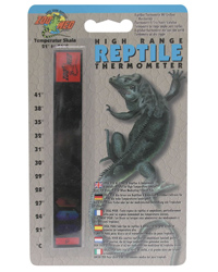 High range reptile clearance thermometer