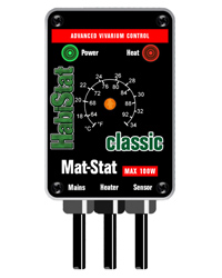 Picture of HabiStat Mat-Stat Thermostat 300W Black