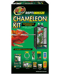Click to Enlarge Picture of Zoo Med ReptiBreeze Chameleon Kit