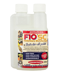 Click to Enlarge Picture of F10 Super Concentrate Veterinary Disinfectant 200ml