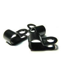 Picture of MistKing Three Eighths Tubing Clips and Screws 10 Pack 