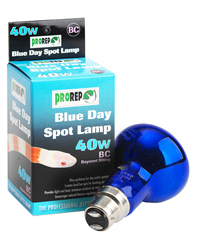 Click to Enlarge Picture of ProRep Blue Day Spot Lamp 40W Bayonet
