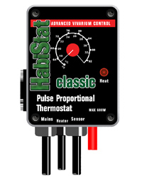 Click to Enlarge Picture of HabiStat Day-Night Pulse Proportional Stat 600W Black