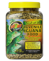 Click to Enlarge Picture of Zoo Med Iguana Food Juvenile 283g