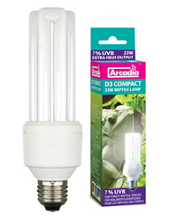 Picture of Arcadia D3 Compact Reptile Lamp 23W