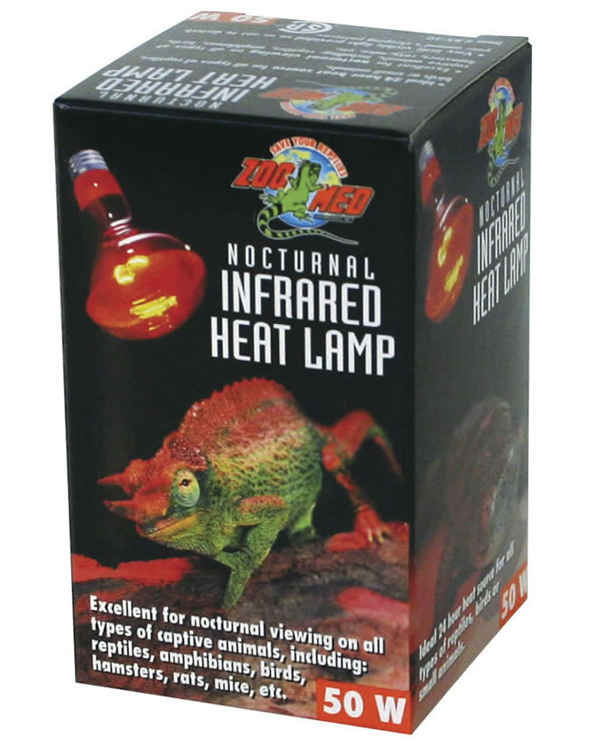 Nocturnal infrared heat lamp shop