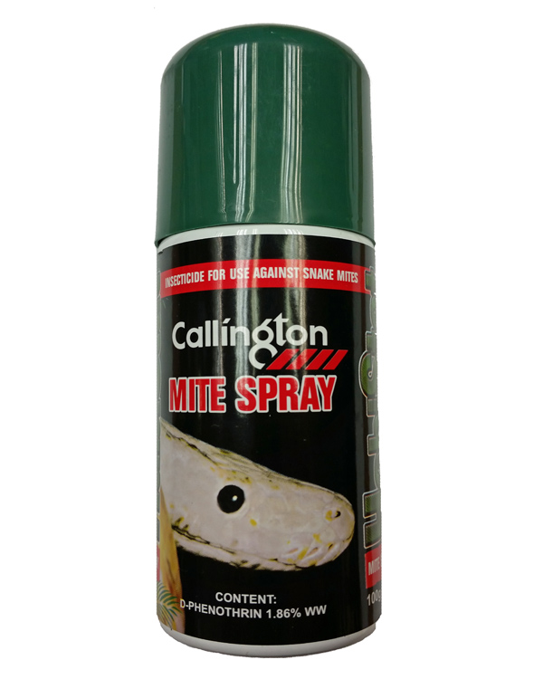 HabiStat Callington Mite Spray 100g Mite Treatments Reptile Health Blue Lizard Reptiles Reptile Shop